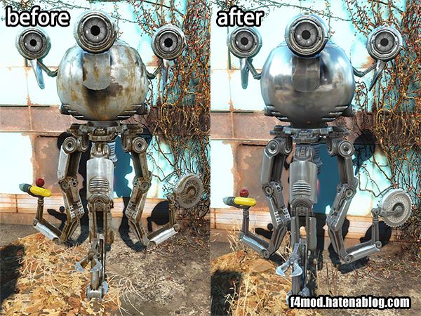 BGSM変更によるCodsworthの変化