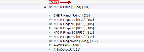 Nifskopeで子Nodeが開けない