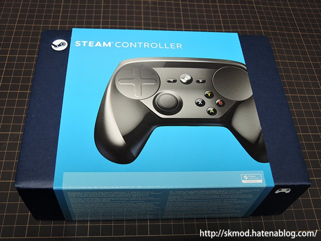 Steamコントローラの外箱