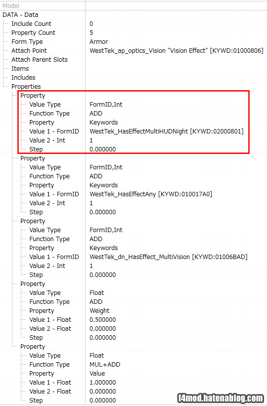 HUD/Night用Keywordを追加
