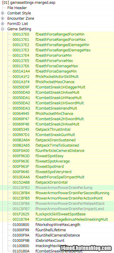 マージしたGameｰSettings