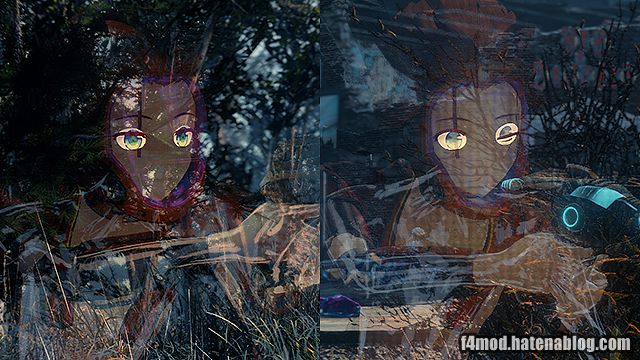 透過中の目の問題