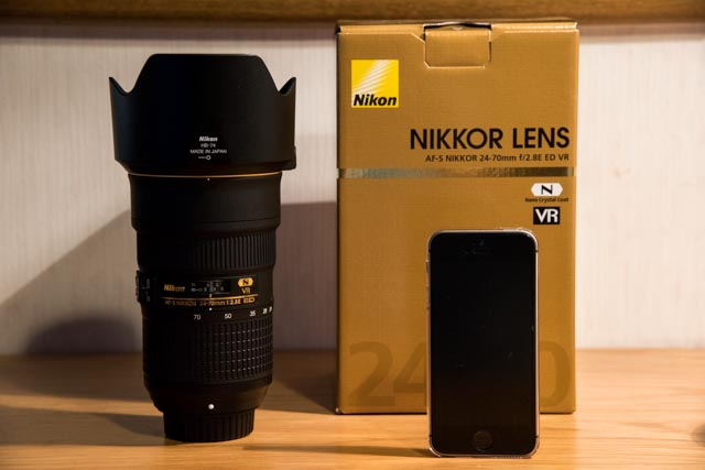 機材】気が付いたら大三元が…「AF-S NIKKOR 24-70mm f2.8E ED VR