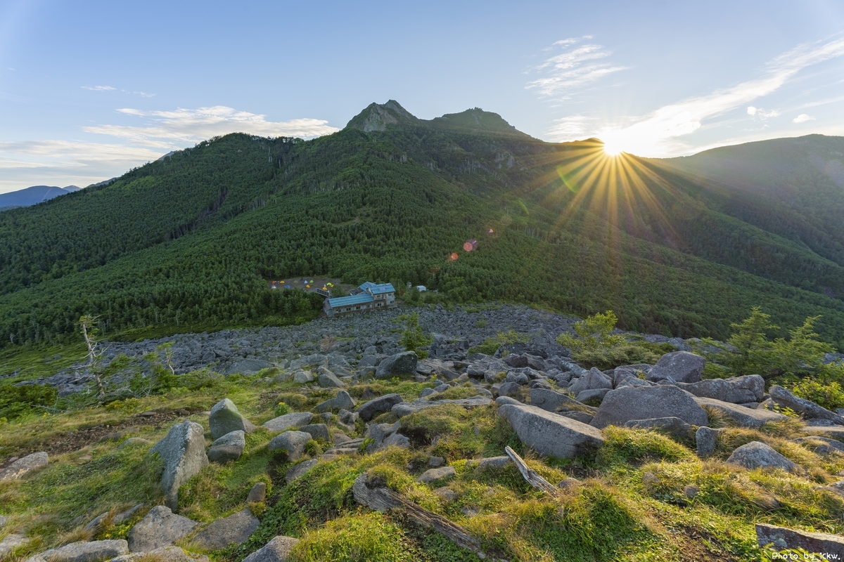 登山 南八ヶ岳 西岳 編笠山 青年小屋でテント泊してきました フォトる