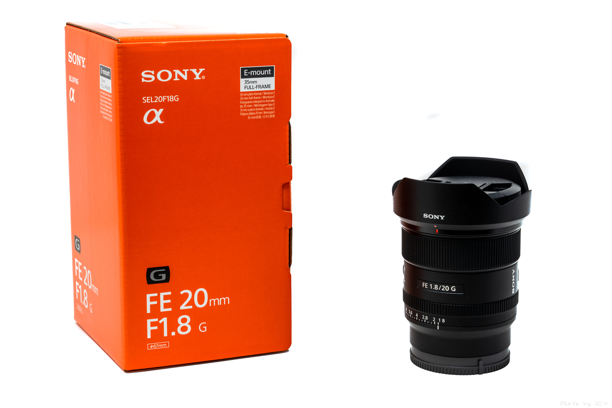 撮影機材】結局、α7C用に「Sony FE 20㎜ F1.8 G」を買いました
