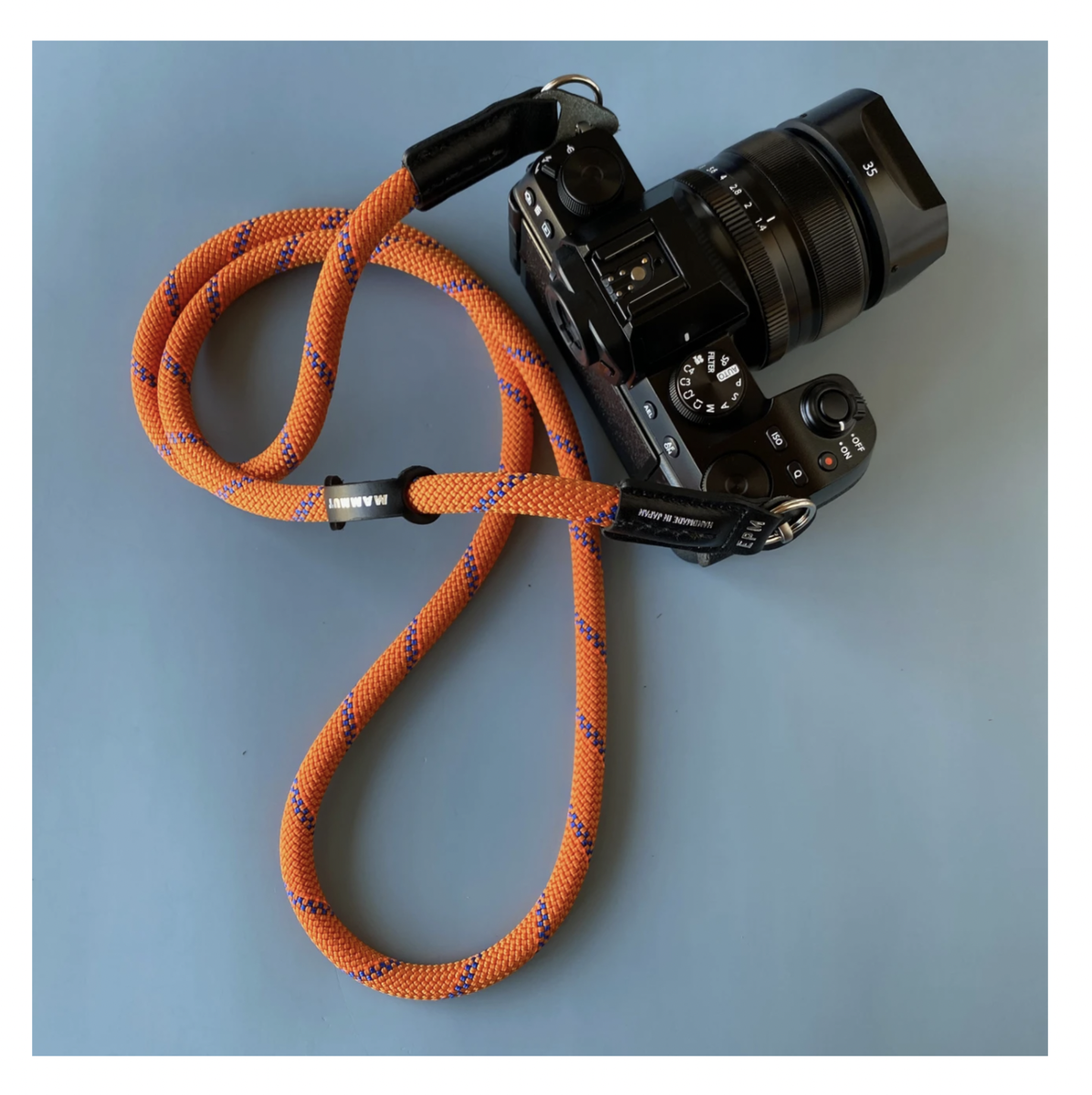 MAMMUT ヨセミテストラップ　MOUNTAIN BLUE MAMMUT EDITION】YOSEMITE CAMERA STRAP MOUNTAIN BLUEマムート