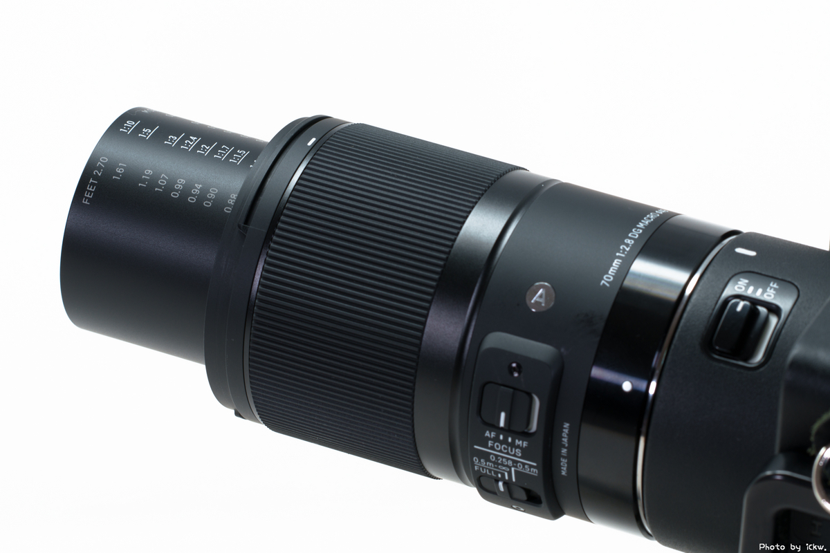 撮影機材】SIGMA 「70mm F2.8 DG MACRO | Art（SA-mount）」を