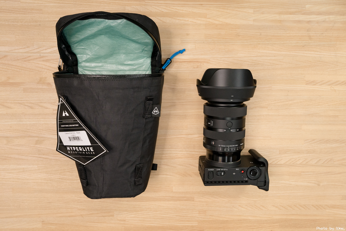 HyperliteMountainGear CAMERA POD カメラポッド Camera Bag for Hiking - Hyperlite Mountain Gear Camera Pod