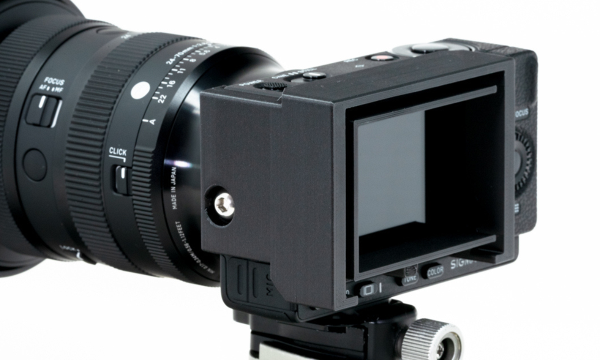 お知らせ】SIGMA fpの背面液晶を手軽にビューファインダー化出来る