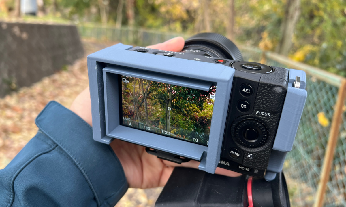 お知らせ】SIGMA fpの背面液晶を手軽にビューファインダー化出来る