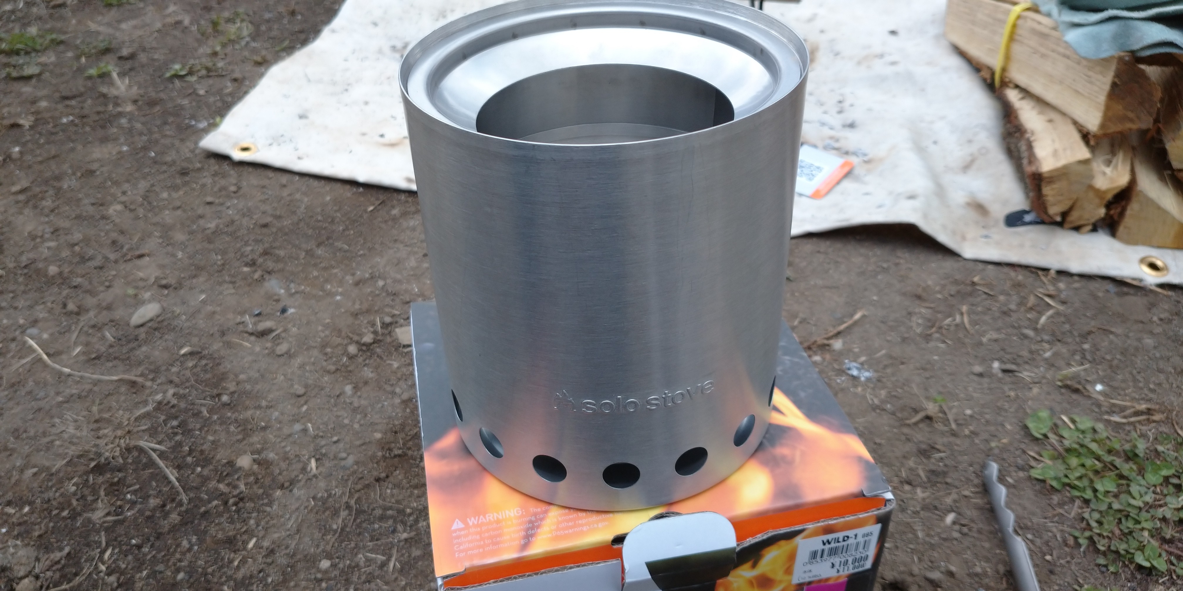 SOLO STOVE TITAN(ソロストーブタイタン】ドラえもんの空気砲を