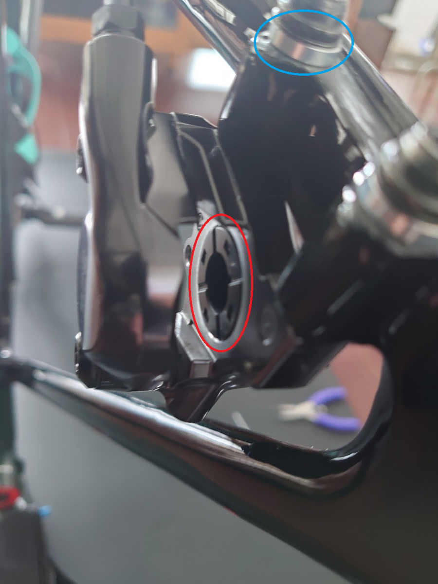 交換】ディスクローターを160mmから140mmに交換しました - 気分転換は
