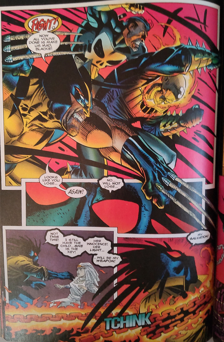 アメコミ：GHOST RIDER/WOLVERINE/PUNISHER：DARK DESIGN（1991