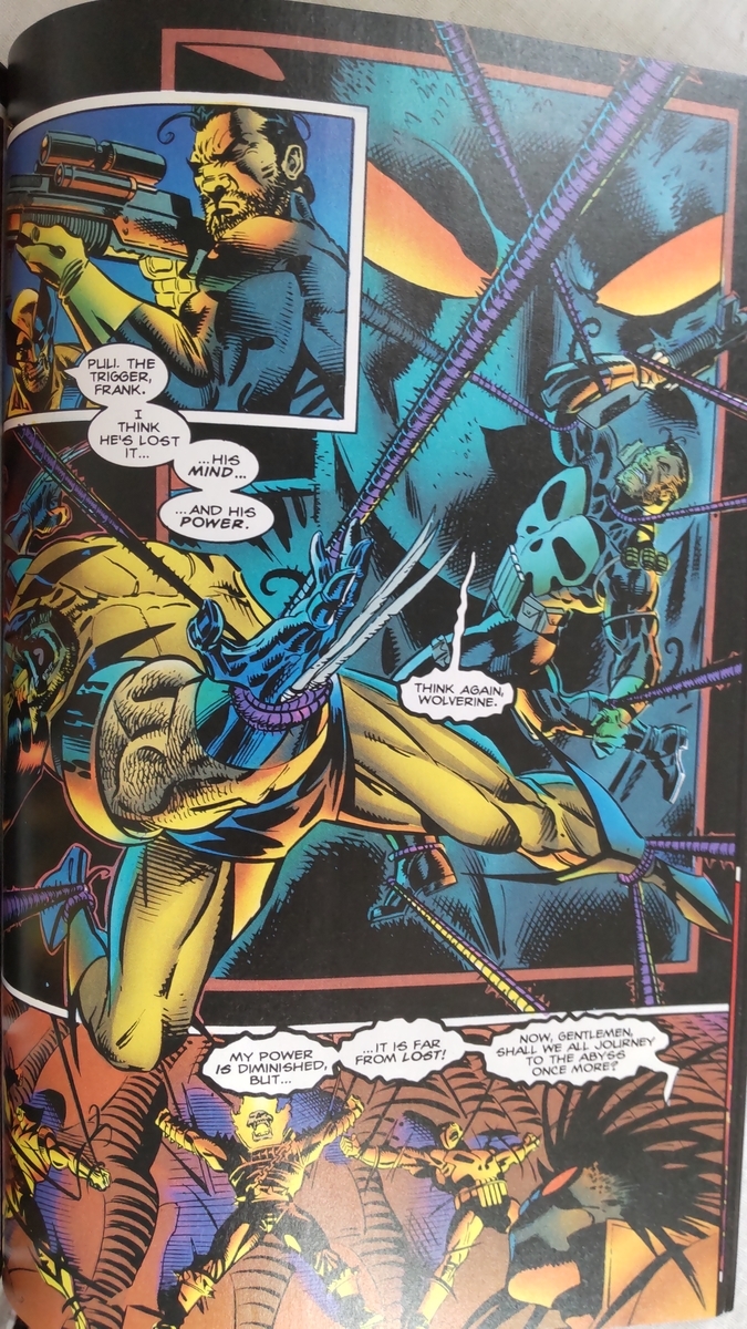 アメコミ：GHOST RIDER/WOLVERINE/PUNISHER：DARK DESIGN（1991