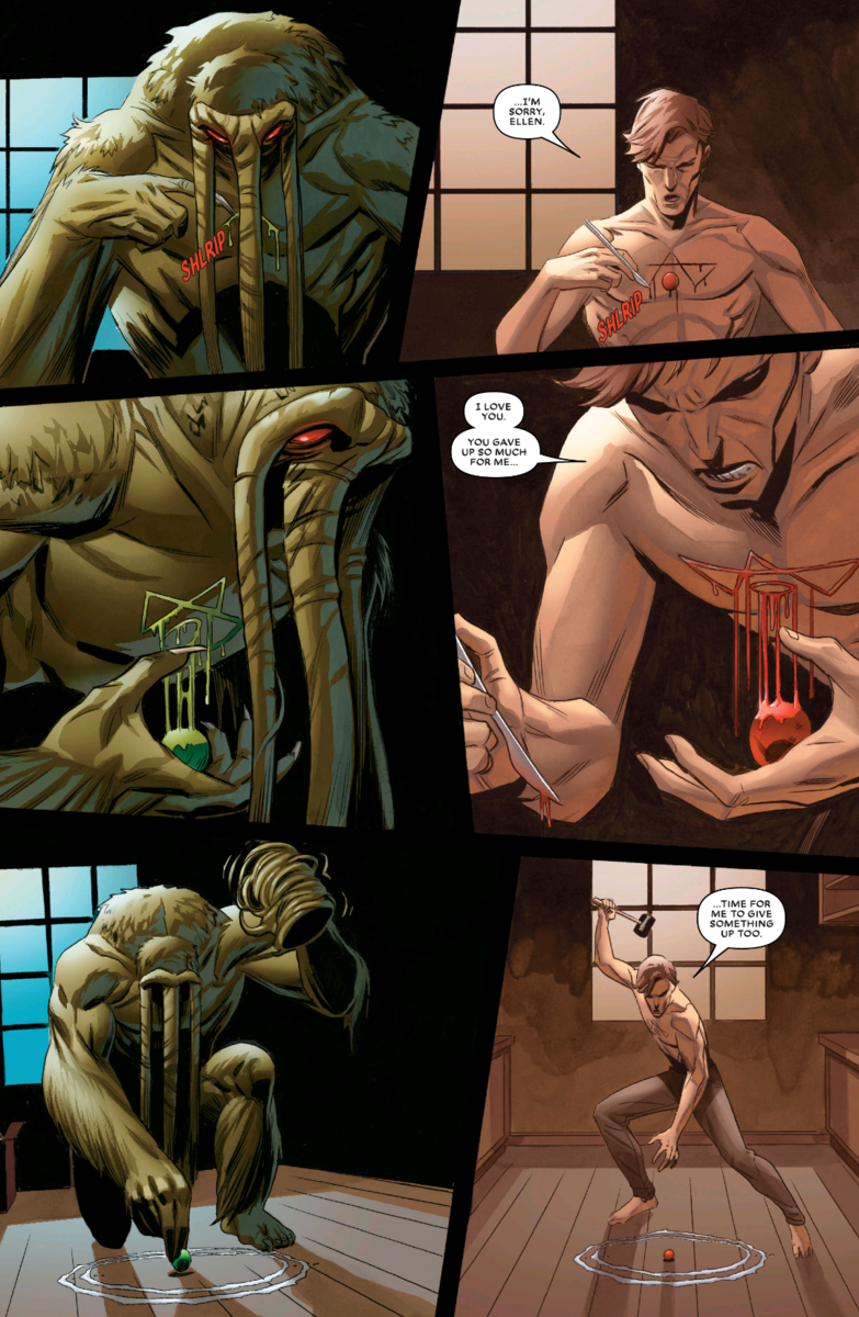 アメコミ：SPIDER‐MAN：CURSE OF THE MAN‐THING（2021）#1
