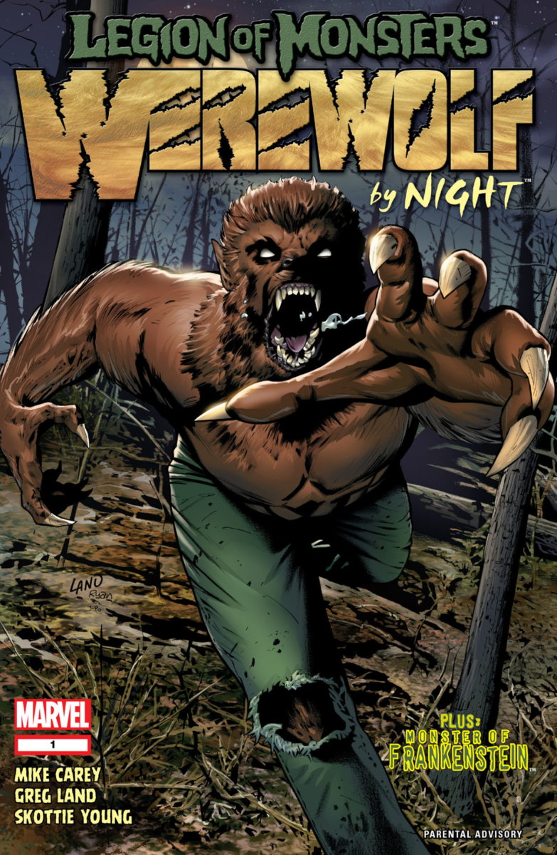 アメコミ：LEGION OF MONSTERS：WEREWOLF BY NIGHT（2007）#1