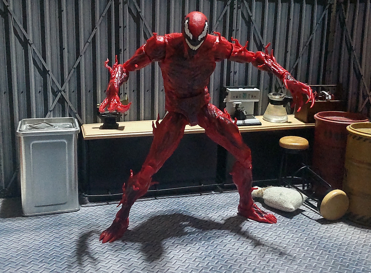 マーベルレジェンド　スパイダーカーネイジ　(レア) レビュー アメトイ：【最恐を越えた最恐】マーベルレジェンド