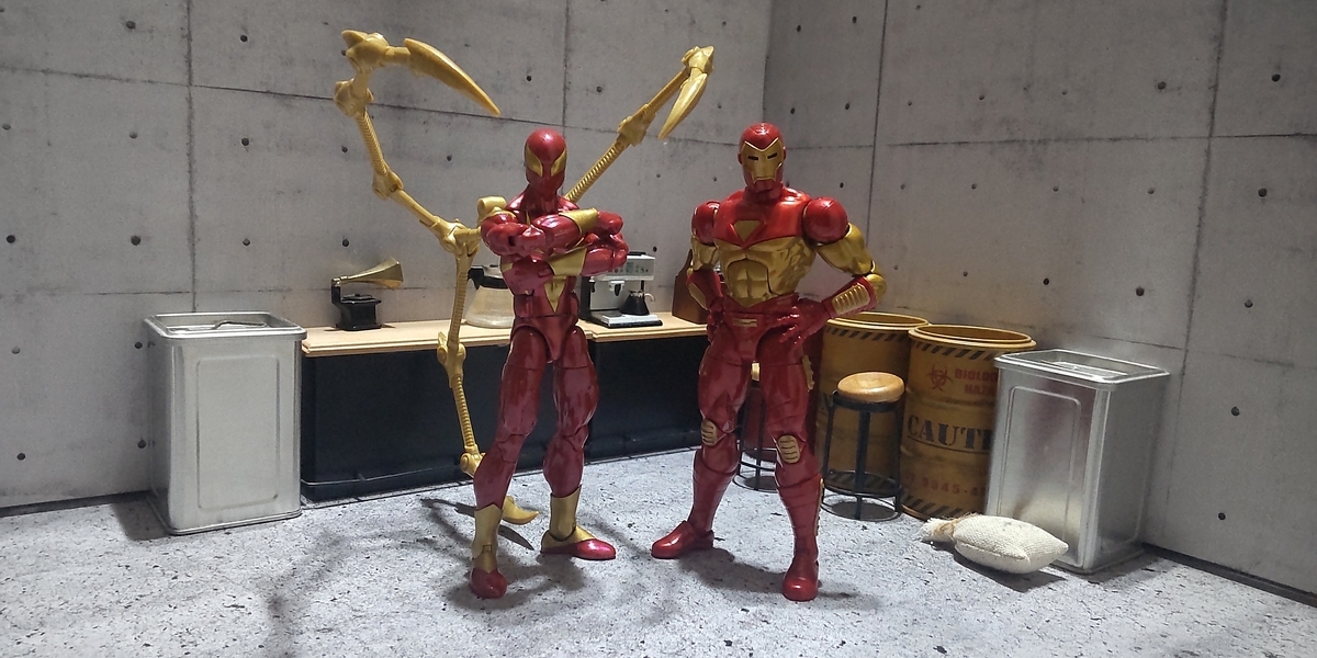 レビュー マーベルレジェンド【鋼鉄のスパイダーマン！】アイアン