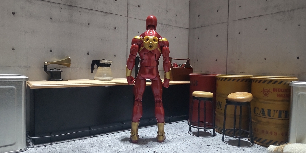 レビュー マーベルレジェンド【鋼鉄のスパイダーマン！】アイアン