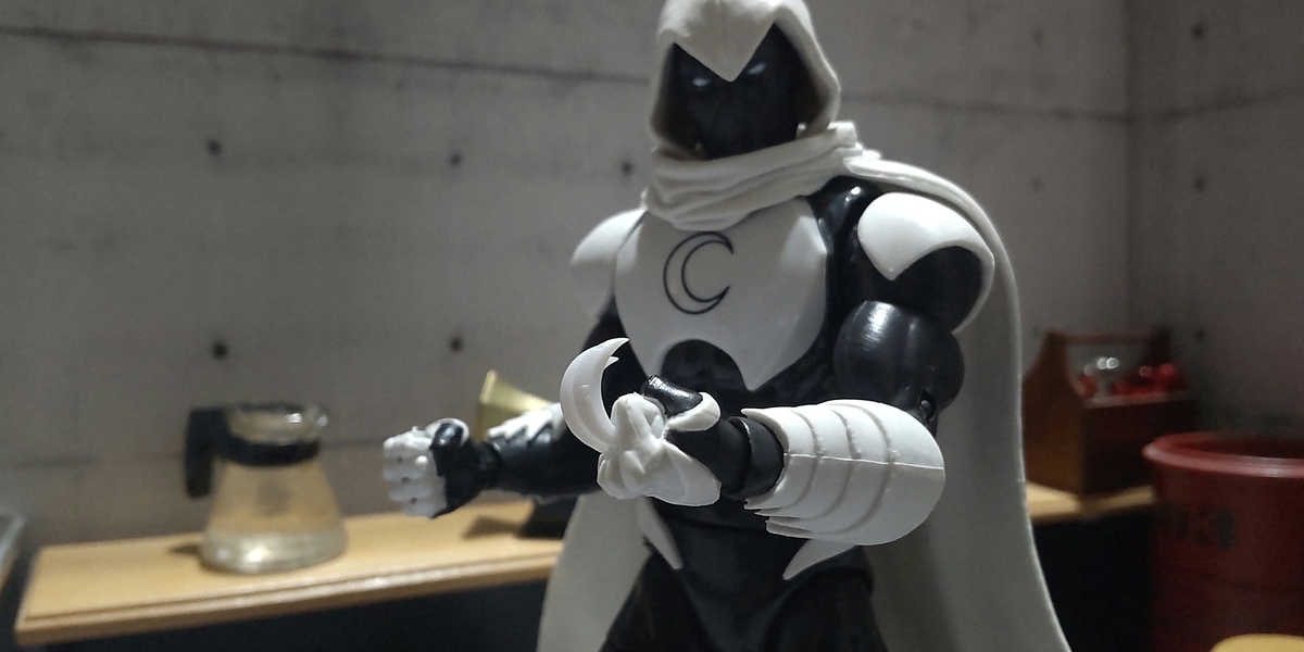 マーベルレジェンド ムーンナイト ミスターナイト コンス ビルド