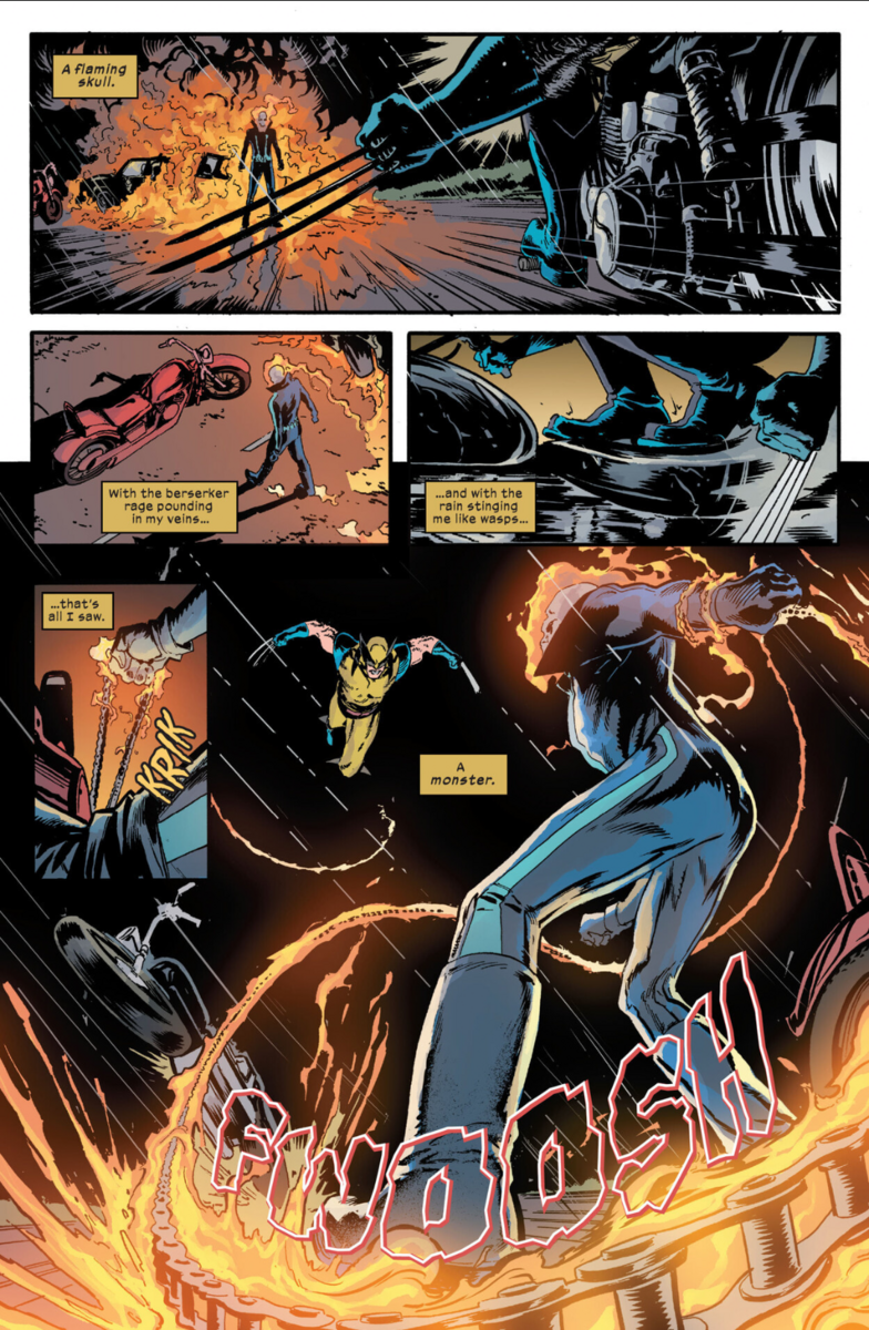 アメコミ：GHOST RIDER/WOLVERINE：WEAPONS OF VENGEANCE ALPHA