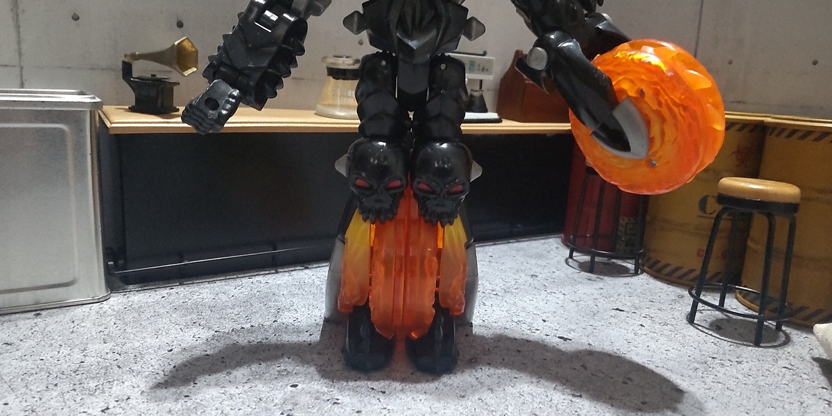 メガモーフ マーベル ゴーストライダー トランスフォーマー *レア 