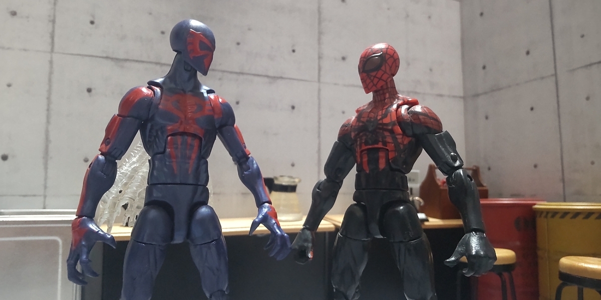 【未開封】トイビズ スパイダーマン2099 フィギュア マーベルレジェンド トイビズ マーベル スパイダーマン2099 フィギュア 未開封】トイビズ