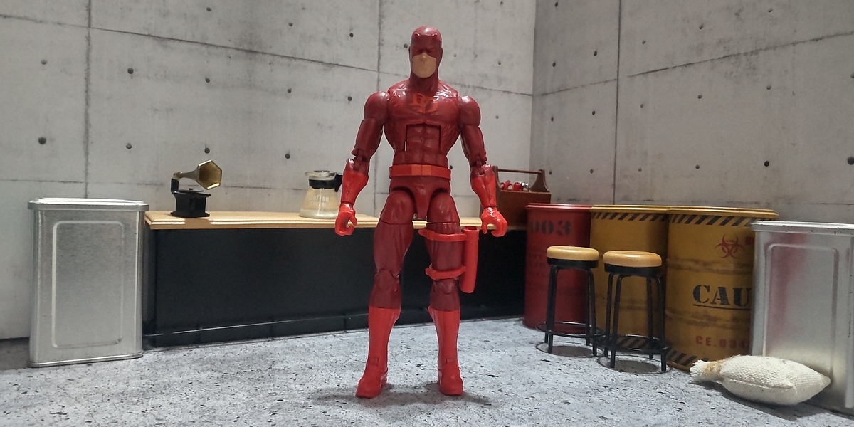 マーベルアンリミテッド デアデビル アメコミ 新品 アメトイ フィギュ eE83 レビュー アメトイ：【赤鬼】マーベルレジェンド デアデビル