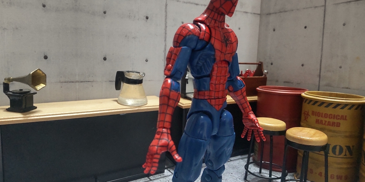 マーベルレジェンド　スパイダーマン　ピザスパイディ マーベルレジェンド ピザ スパイダーマン(レトロパッケージ