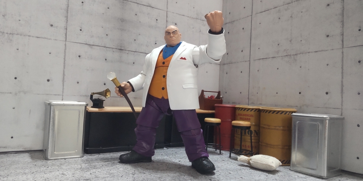 マーベルレジェンド キングピン コミック NY裏社会の帝王キングピン | トイ＆コミックのガリンペイロ