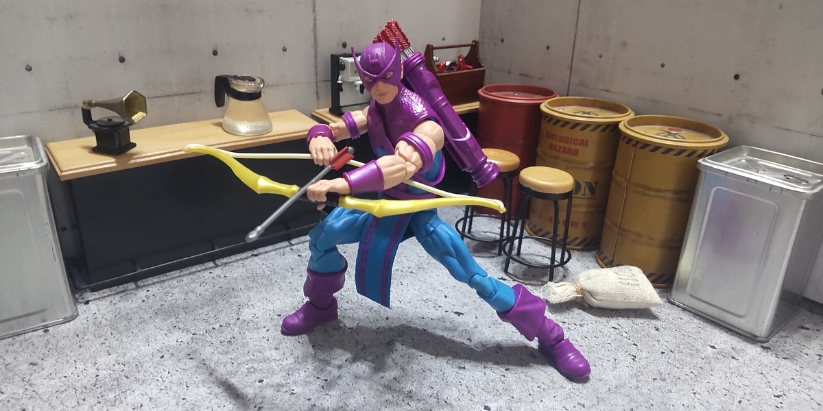 マーベルレジェンド　ホークアイ　コミック版　スカイサイクル付 Amazon.co.jp: ハズブロ(HASBRO) MARVEL マーベルレジェンド・シリーズ