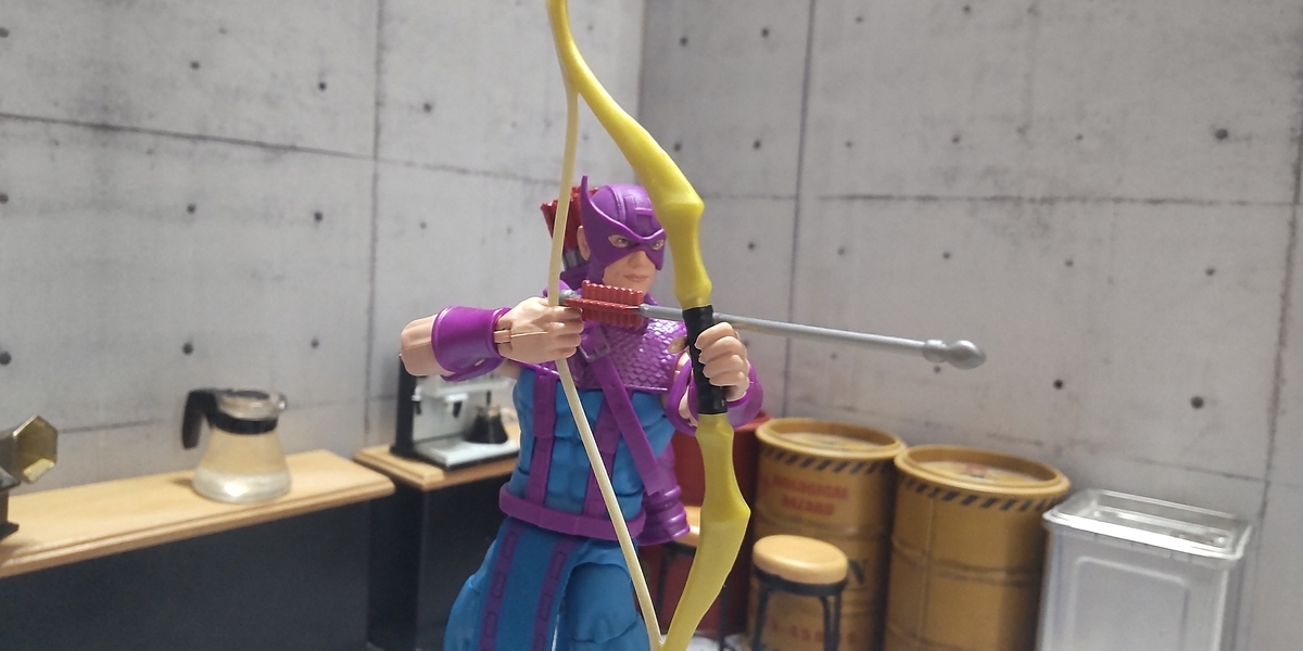 マーベルレジェンド　ホークアイ　コミック版　スカイサイクル付 Amazon.co.jp: ハズブロ(HASBRO) MARVEL マーベルレジェンド・シリーズ