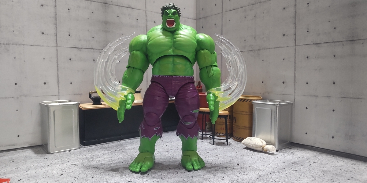 レビュー マーベルレジェンド【スマッシュの時間だ！】ハルク 