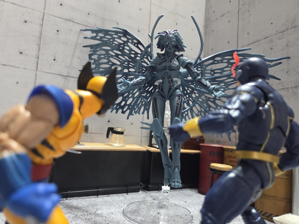 マーベルレジェンド　デンジャー　x-men　ハズブロ レビュー マーベルレジェンド【超貴重な立体化！】デンジャー