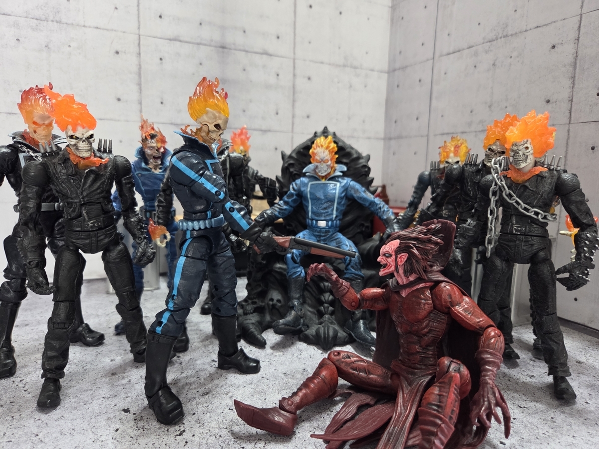 レビュー マーベルレジェンド【ダムネーション版カラー！】ゴースト