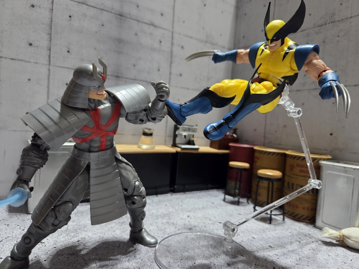【新品未開封】マーベルレジェンド ウルヴァリン vs シルバーサムライ マーベルレジェンド ゲームシリーズ ウルヴァリン vs シルバー