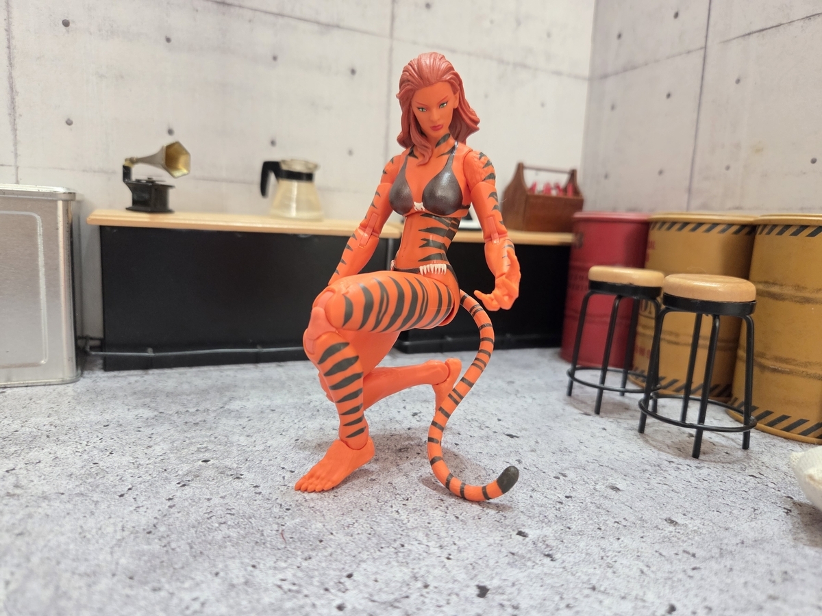 レビュー マーベルレジェンド【貴重な獣人ヒロイン！】ティグラ