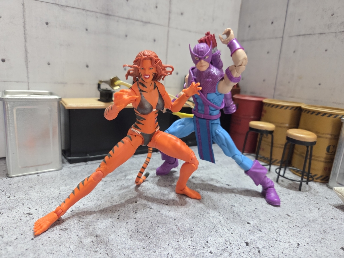 レビュー マーベルレジェンド【貴重な獣人ヒロイン！】ティグラ 
