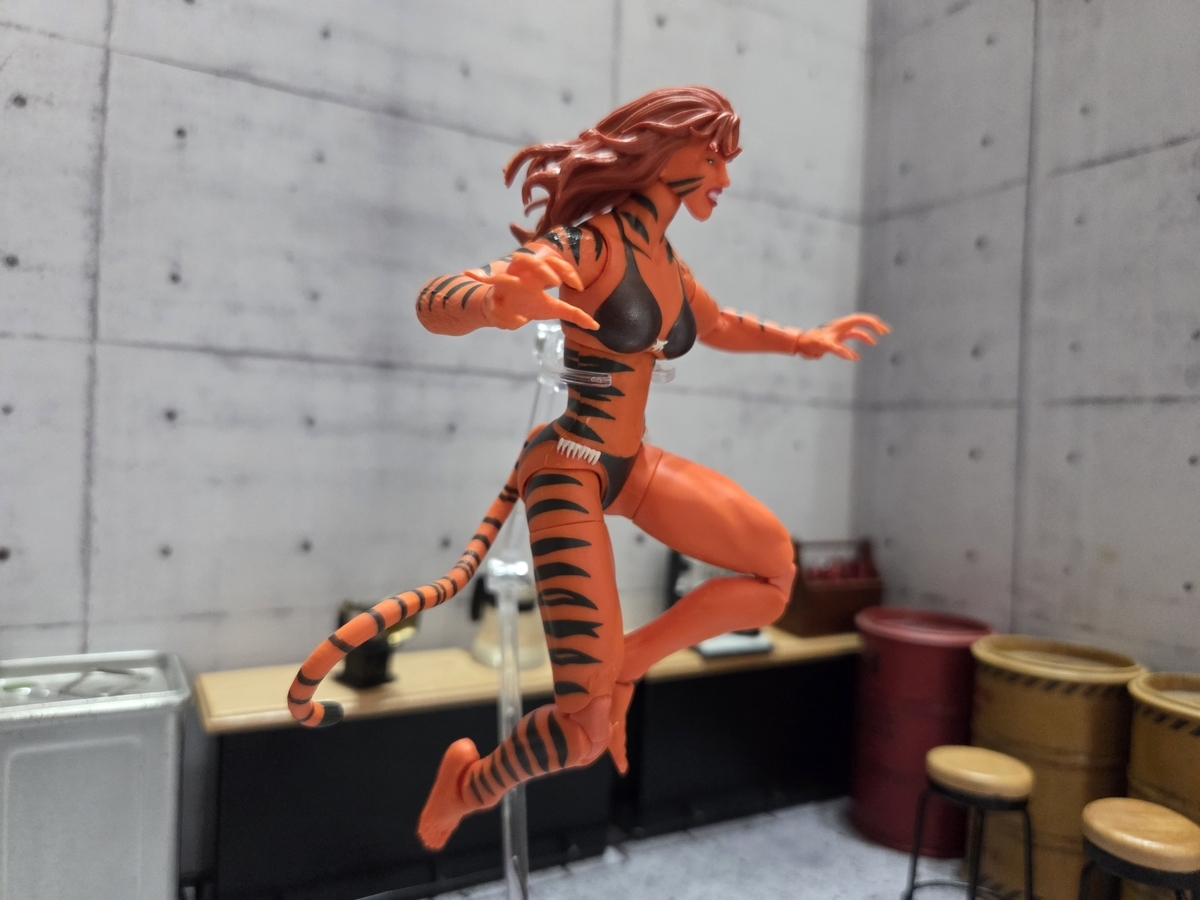 レビュー マーベルレジェンド【貴重な獣人ヒロイン！】ティグラ 