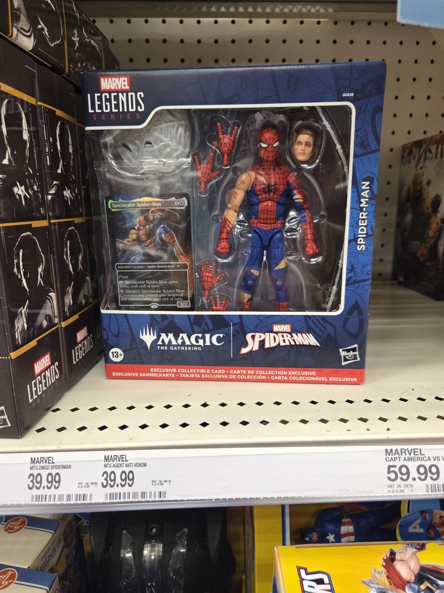 レビュー マーベルレジェンド【MTGとのコラボ企画！】スパイダーマン