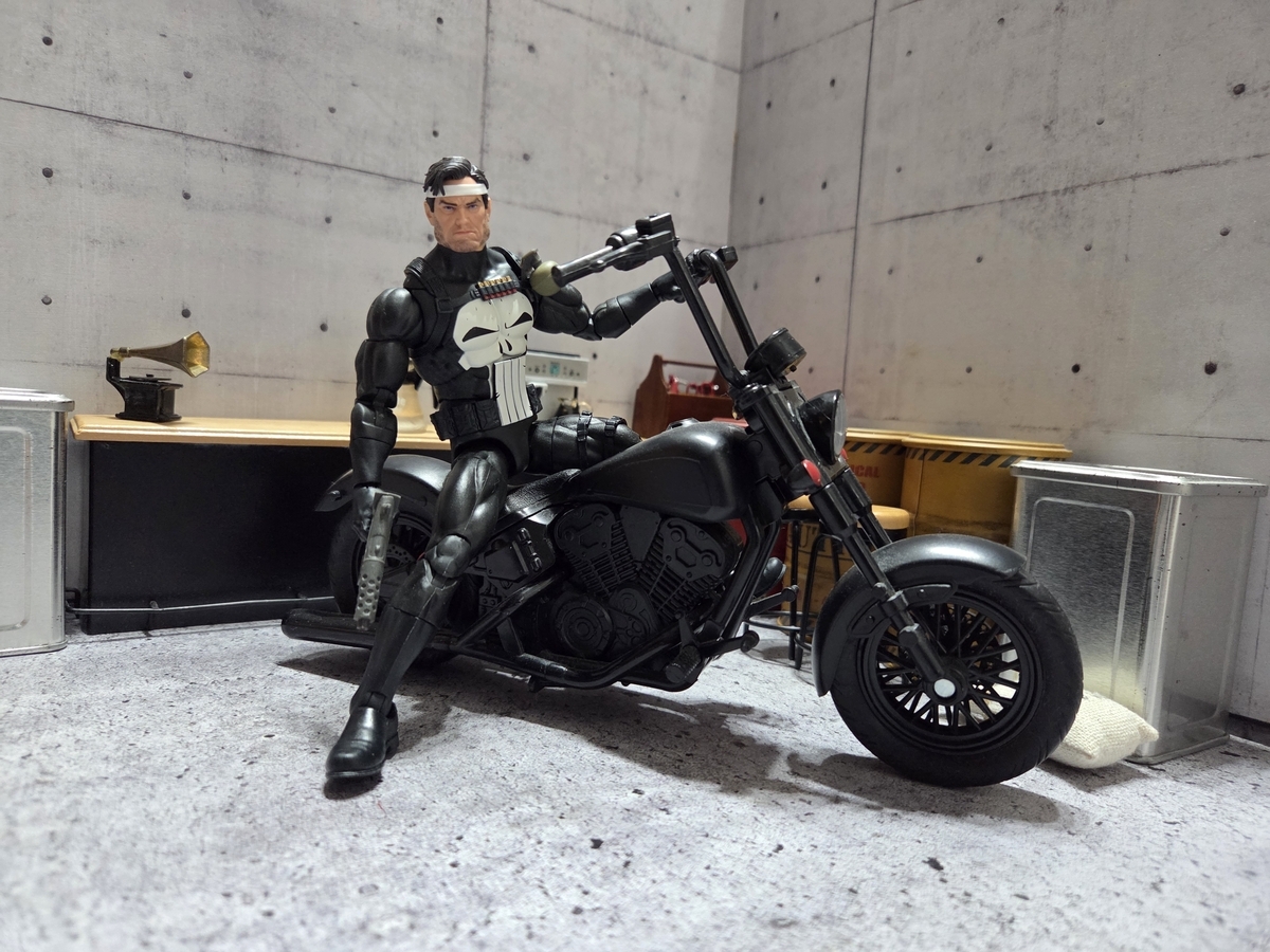 マーベルレジェンド パニッシャー バイクセット マーベルレジェンド