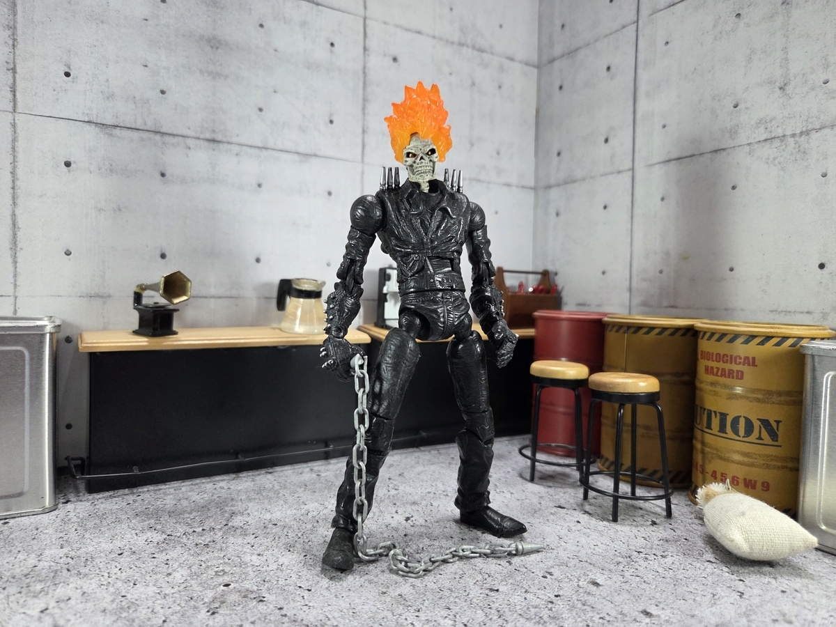 ホットトイズ　PRESENT TOYS 　ゴーストライダー　ニコラス・ケイジ ホットトイズ PRESENT TOYS ゴーストライダー ニコラス・ケイジ ホット