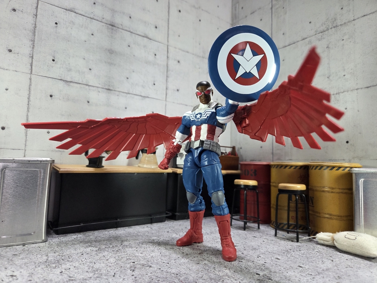 レビュー マーベルレジェンド【待望の翼付き！】キャプテンアメリカ