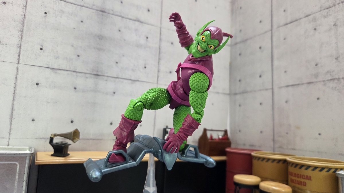 レビュー マーベルレジェンド【念願のグリーンゴブリンを手に入れたぞ