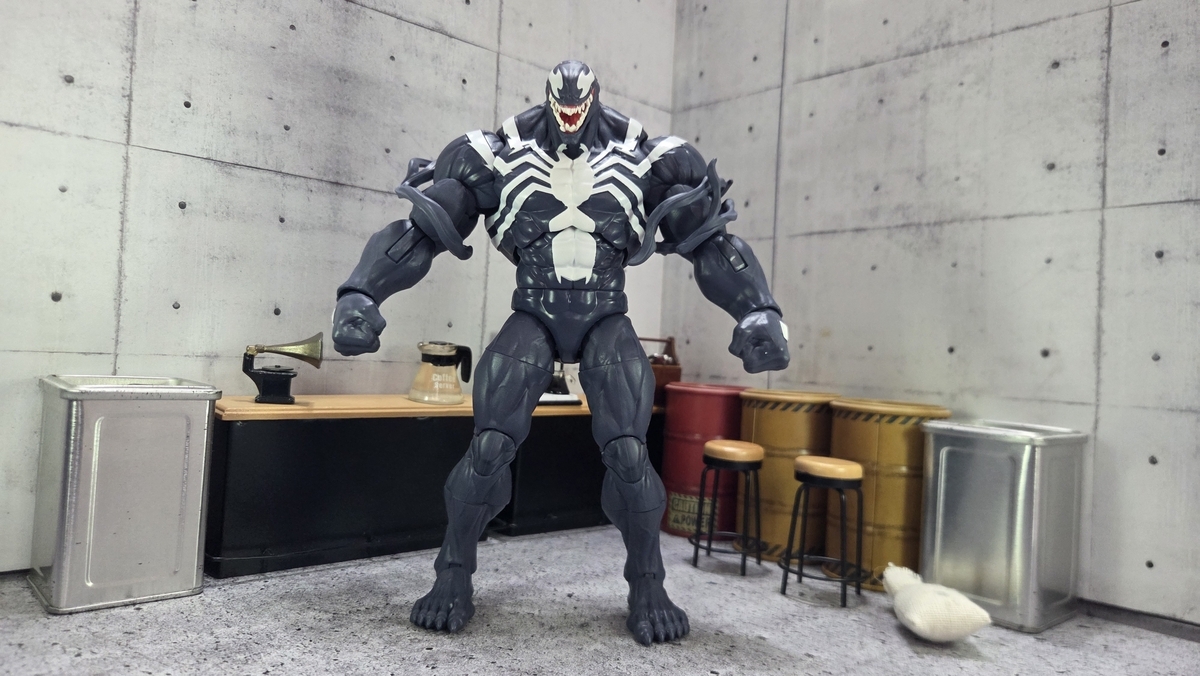 レビュー マーベルレジェンド【ヴェノムとジェフの2セット！】ヴェノム