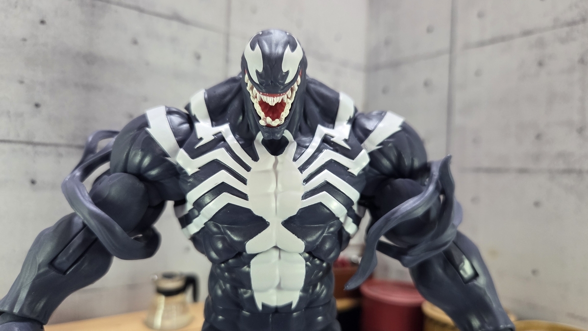 レビュー マーベルレジェンド【ヴェノムとジェフの2セット！】ヴェノム