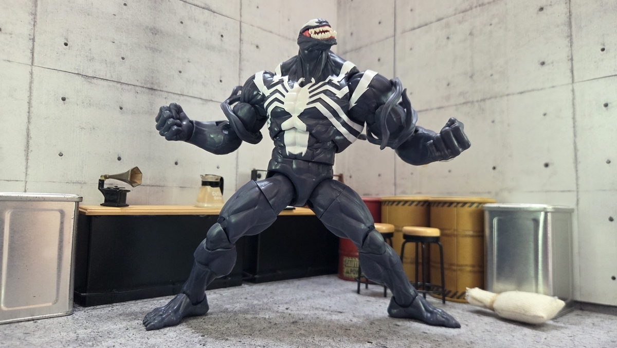 レビュー マーベルレジェンド【ヴェノムとジェフの2セット！】ヴェノム