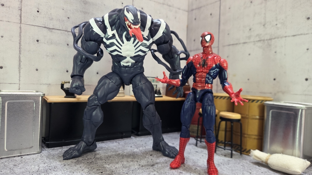 レビュー マーベルレジェンド【ヴェノムとジェフの2セット！】ヴェノム