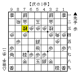 次の1手-中級-第9問-問題図