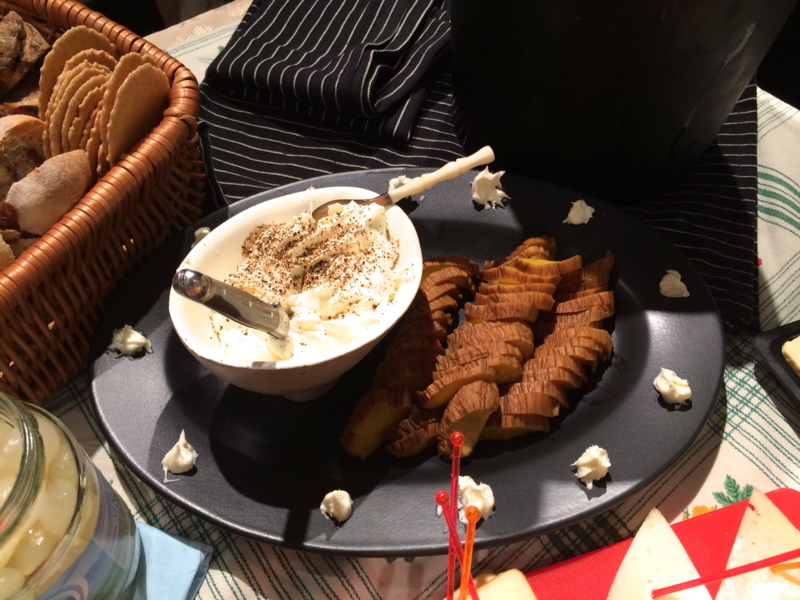 いぶりがっこのクリームチーズ和え 季 Toki の香り日記